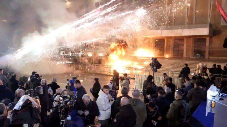 European capital rocked by violent protests as government corruption probe fuels unrest